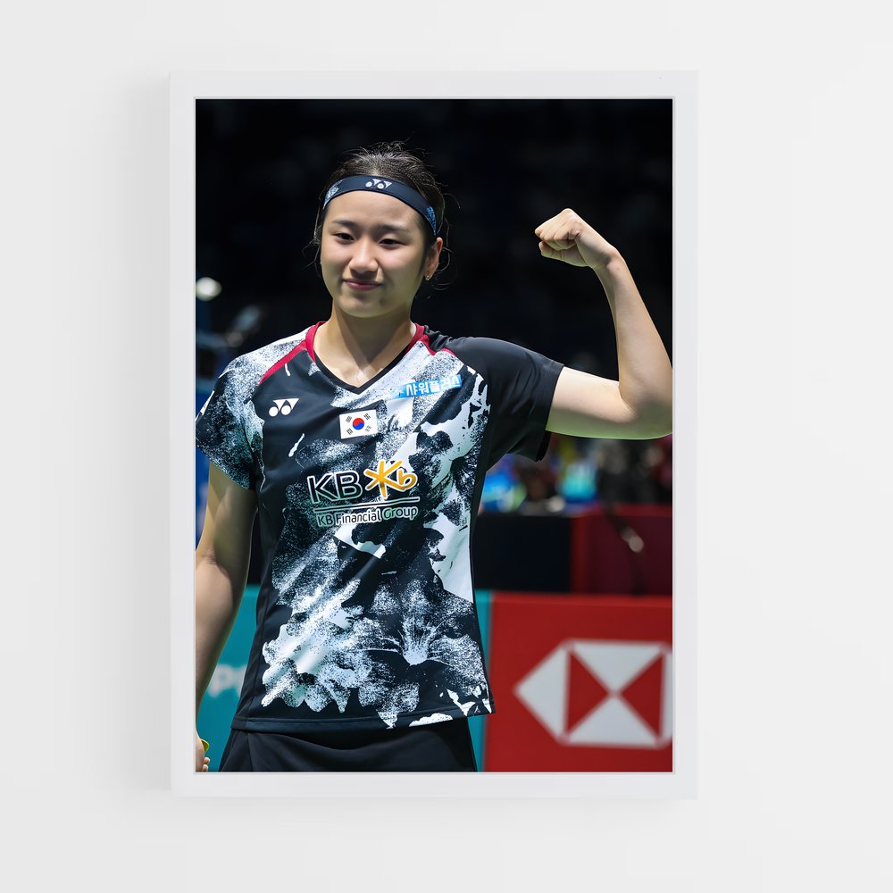 Poster seyoung Élan – affiche Badminton (vue 3)